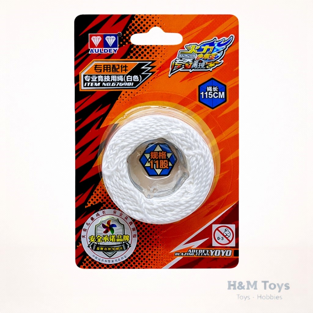 Tali Yoyo Auldey Putih - String Yoyo Auldey - Tali Yoyo Profesional Replacement