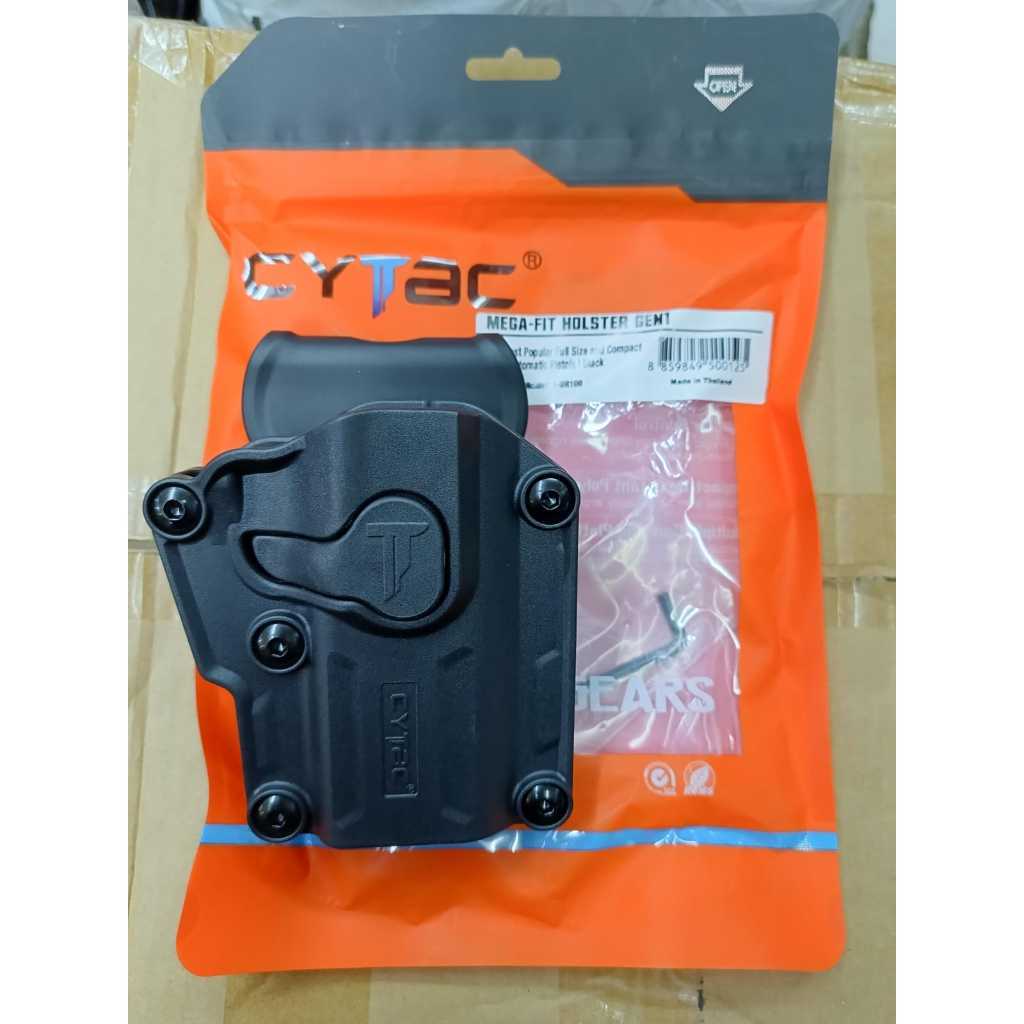 CYTAC Holster Belt Clip Gen 2 Hitam | Holster Pinggang Klip