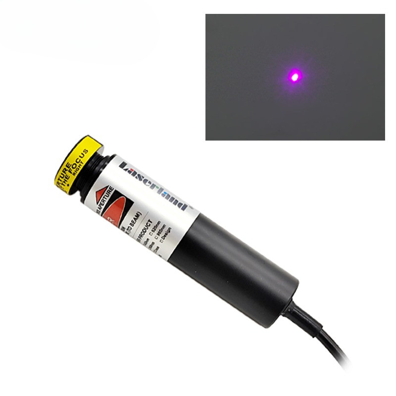 405nm Violet Purple Blue 20mW Point Dot Diode Laser Module