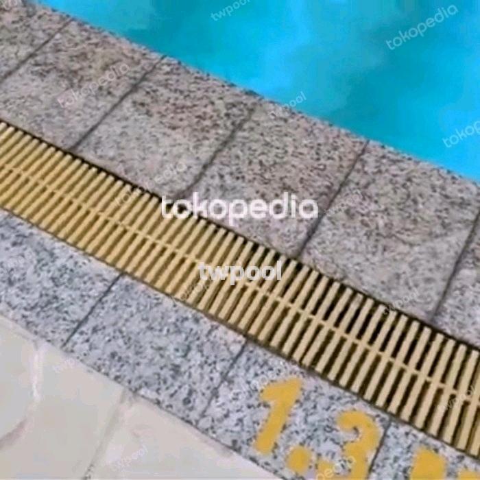 Grating grill kolam renang custom