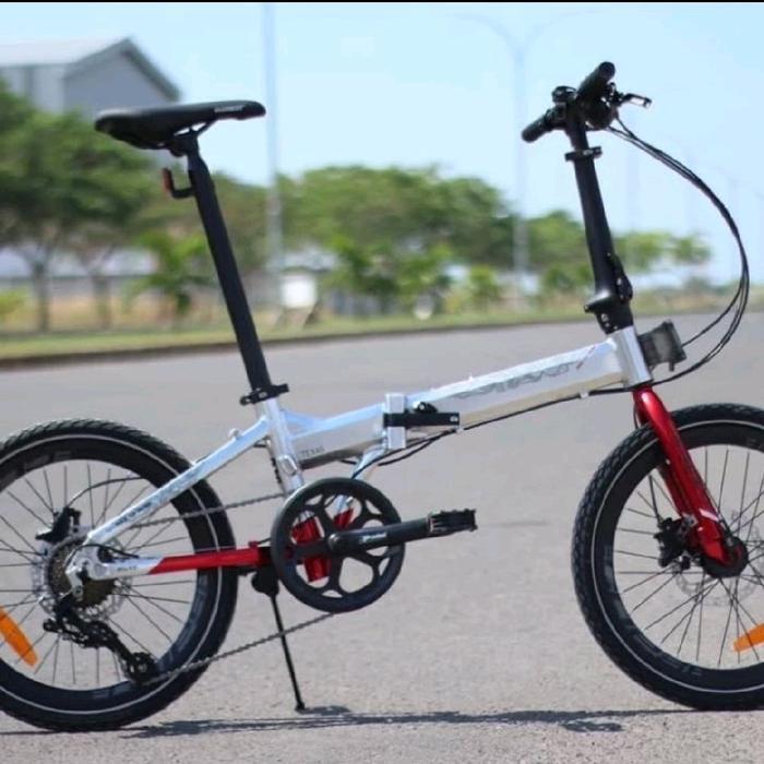 Sepeda lipat 20 inch police texas kemerdekaan