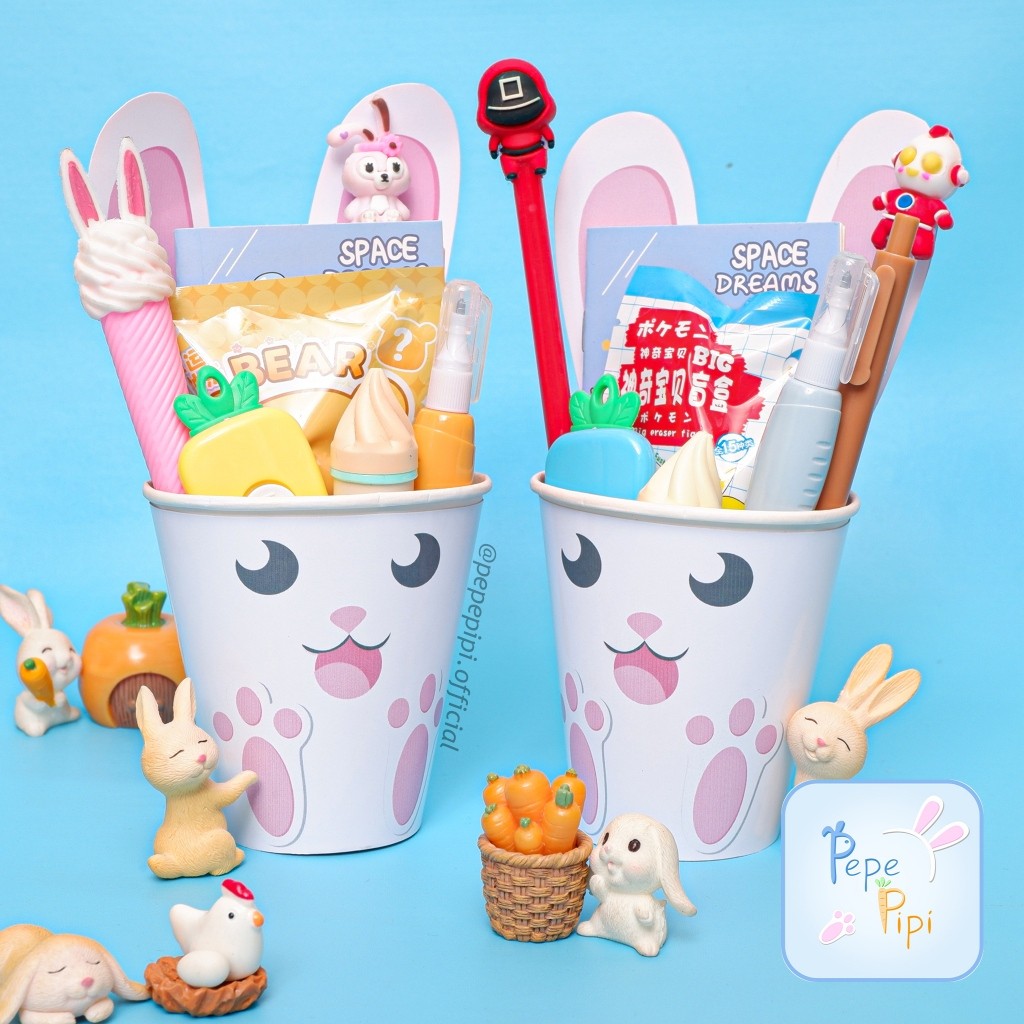 Hampers Alat tulis Paskah Sekolah Minggu Easter Day Bingkisan Hadiah Gift Stationary Paket Menulis
