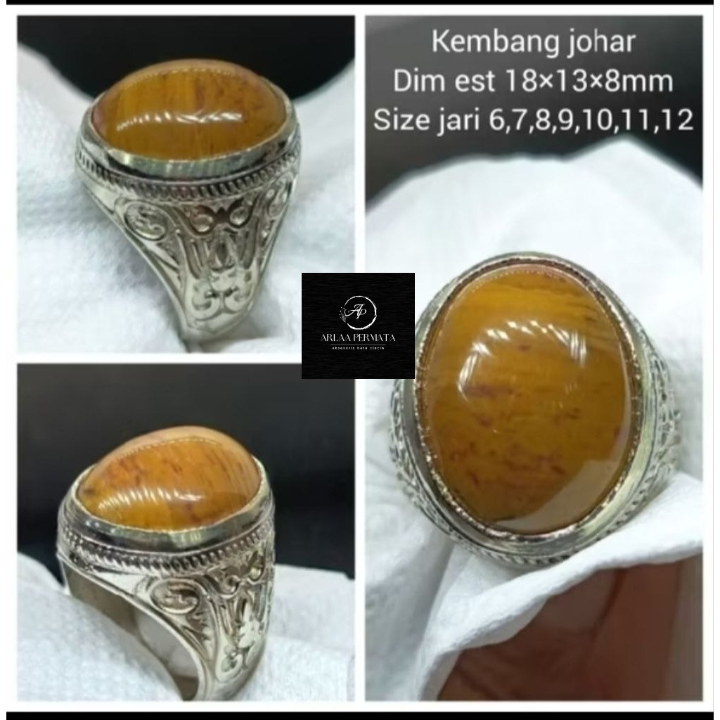 cincin batu kembang johar
