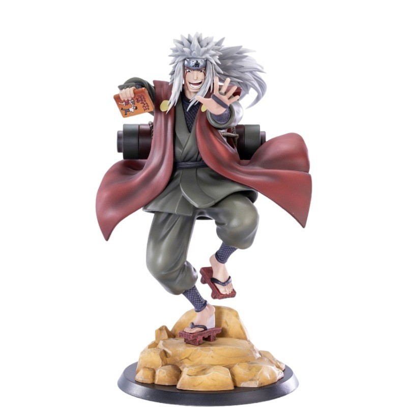 Naruto Shippuden Figurine Jiraiya MegaHouse GK Japanese Anime PVC Action Figure Toy Jiraiya Game Sta