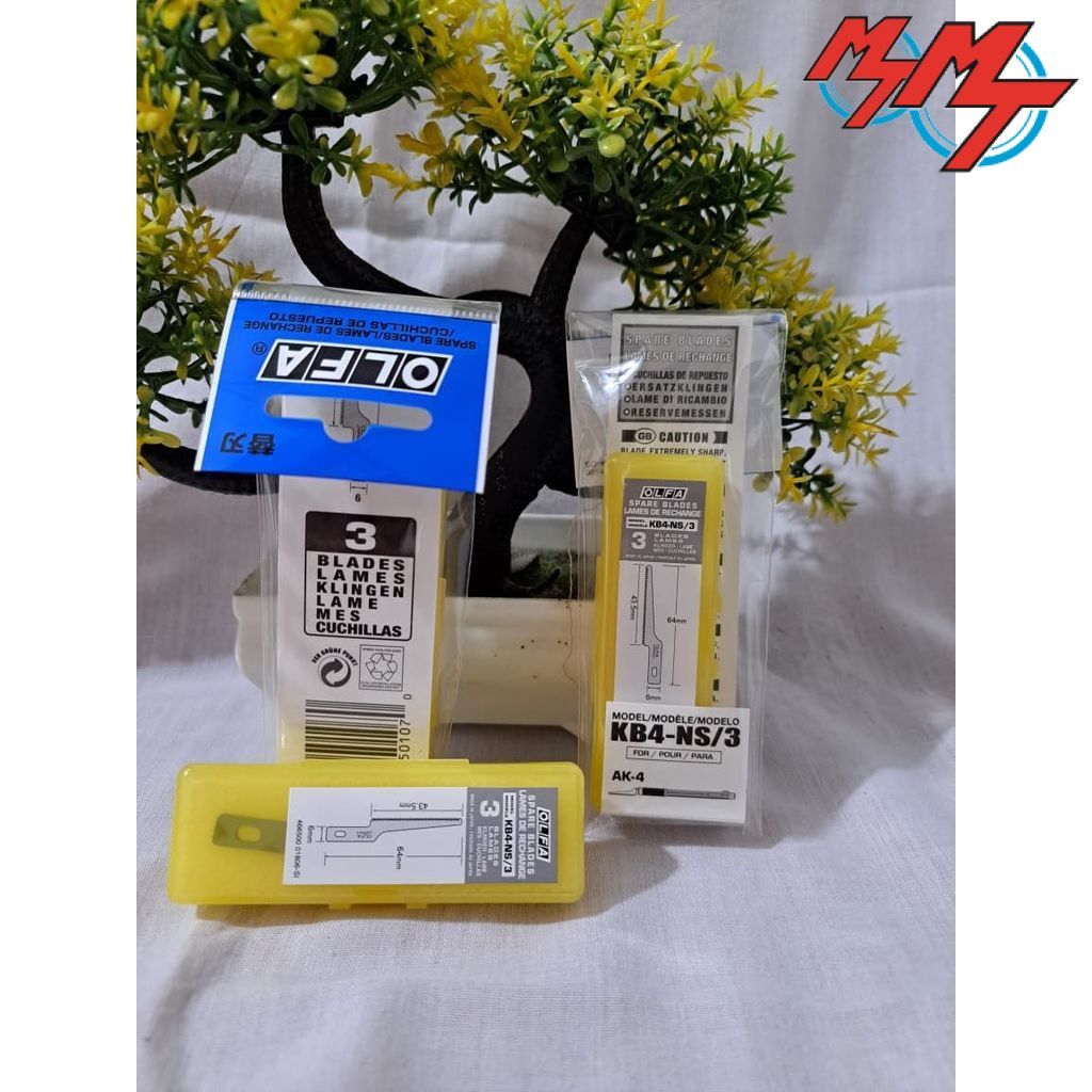 Olfa Refill Mata Cutter Pen Spare blade for Art Knife Pro KB4-NS/3