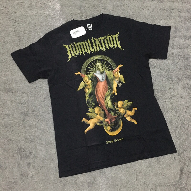 (COD) monggo kaos band Humiliation origial resmiii not burgerkill uprising