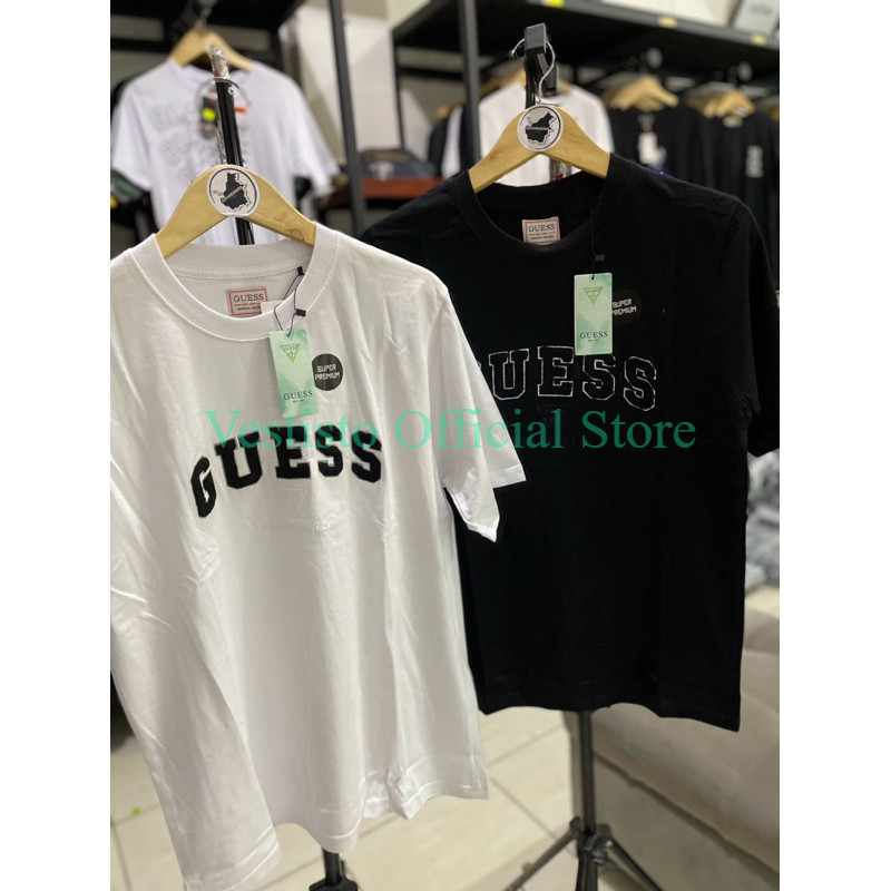 New 12.12 Baju Kaos Pria Wanita branded guess premium