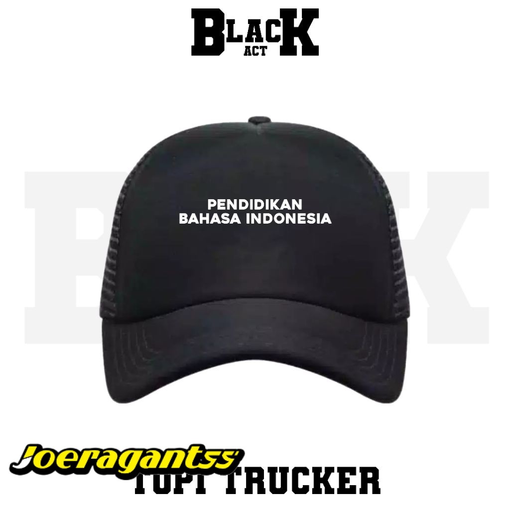 TOPI TRUCKER PENDIDIKAN BAHASA INDONESIA