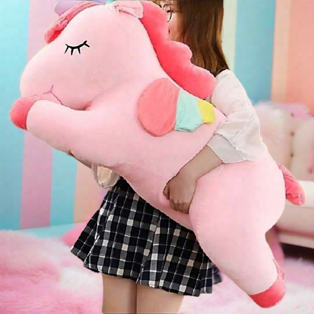 BONEKA UNICORN SUPER JUMBO