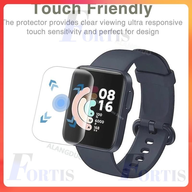 BIG  [ FORTIS ] TG Mi Watch Lite/XIAOMI WATCH Hydrogel Screen Protector Anti Gores Gell