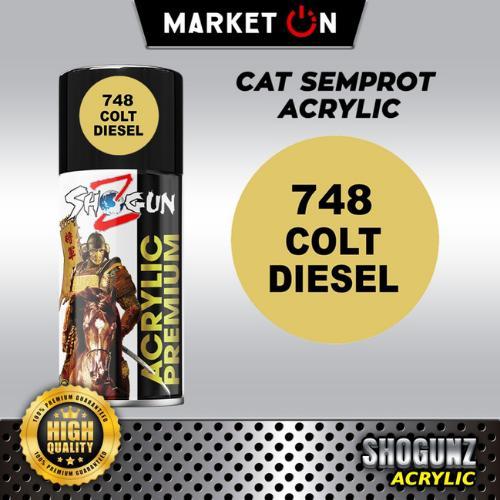 Cat Semprot Shogun Z 748 Colt Diesel Warna Standar Akrilik Cepat Kering WARNA BAGUS