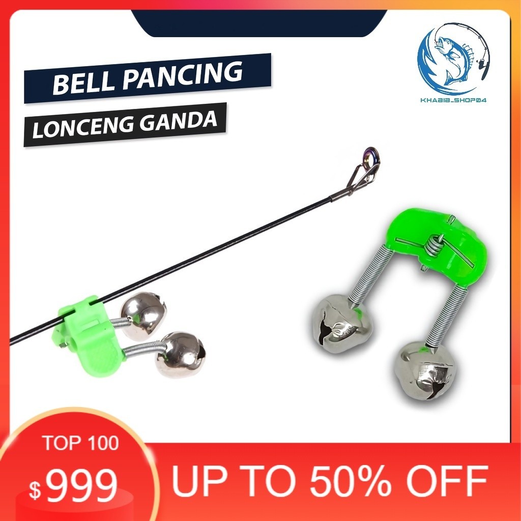 PROMO Bel Kerincingan Joran Pancing Jepit Lonceng Alarm Joran Pancing