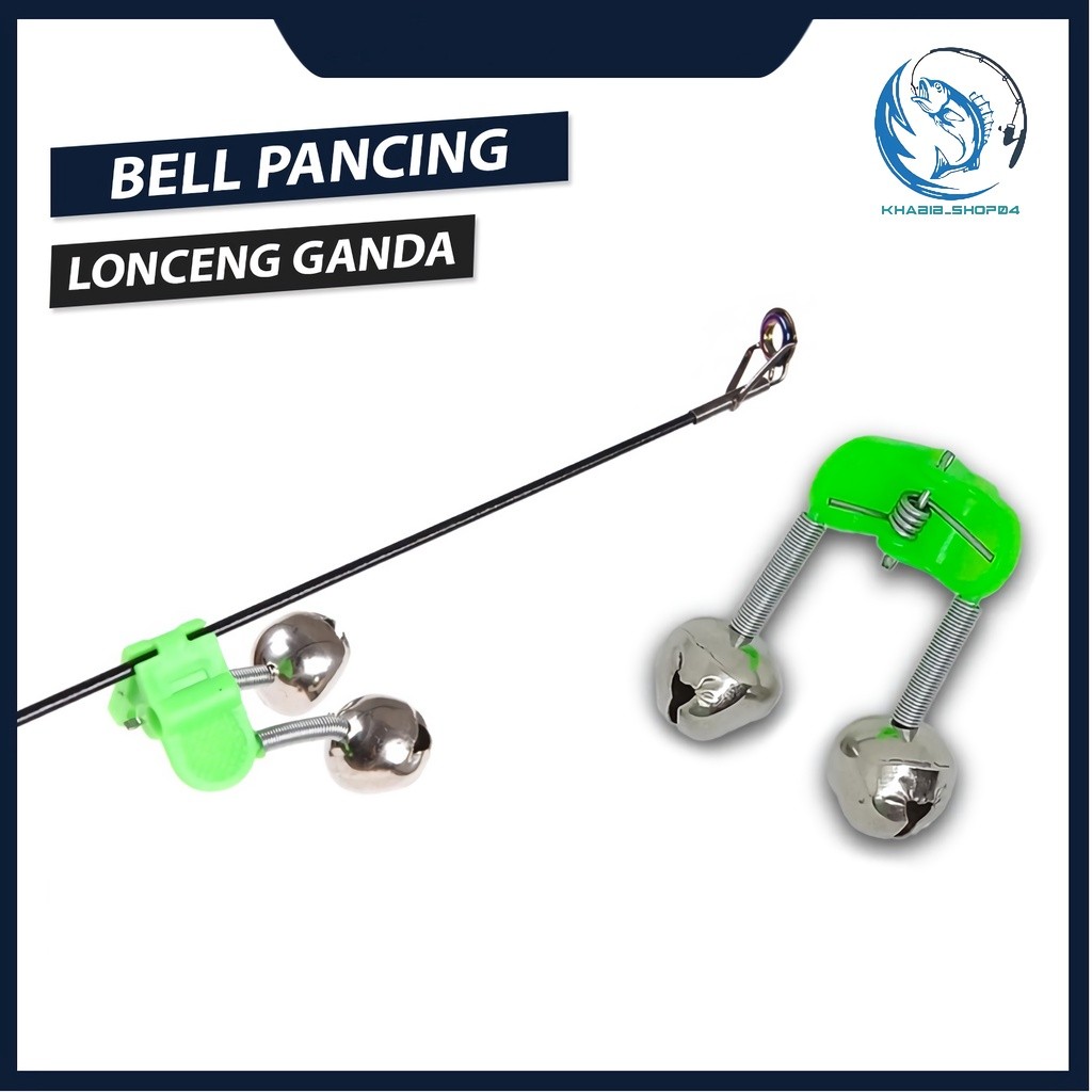 PROMO Bel Kerincingan Joran Pancing Jepit Lonceng Alarm Joran Pancing