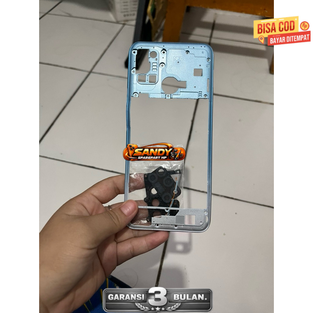 BEZZEL REALME 7i+SET MINUS