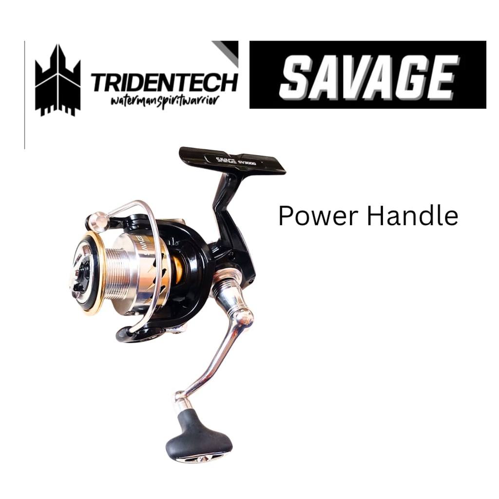 PROMO Reel Tridentech SAVAGE 2000 | 3000 Salt Water | alumunium