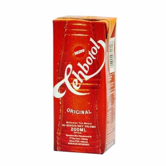 Sosro Minuman Teh Botol Original Kotak 200 ml