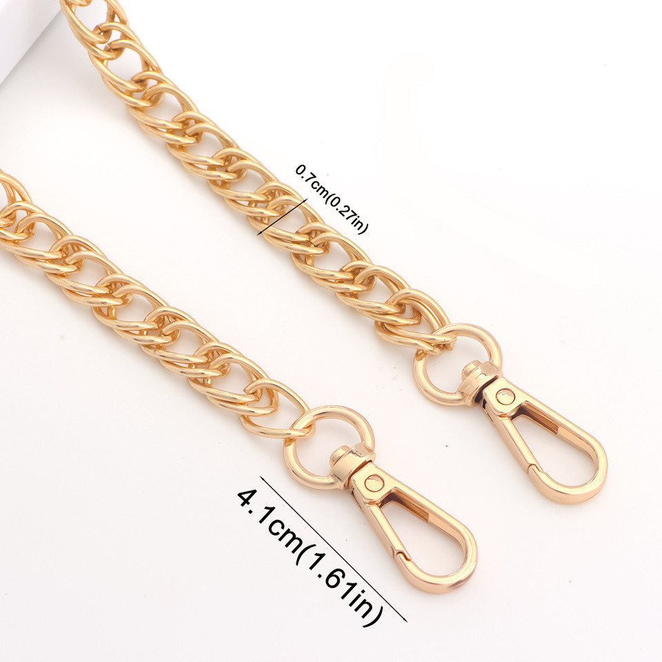 Bag Strap Replacement Chain Strap Metal Purse Chain Bag Handle Shoulder Crossbody Handbag Chain