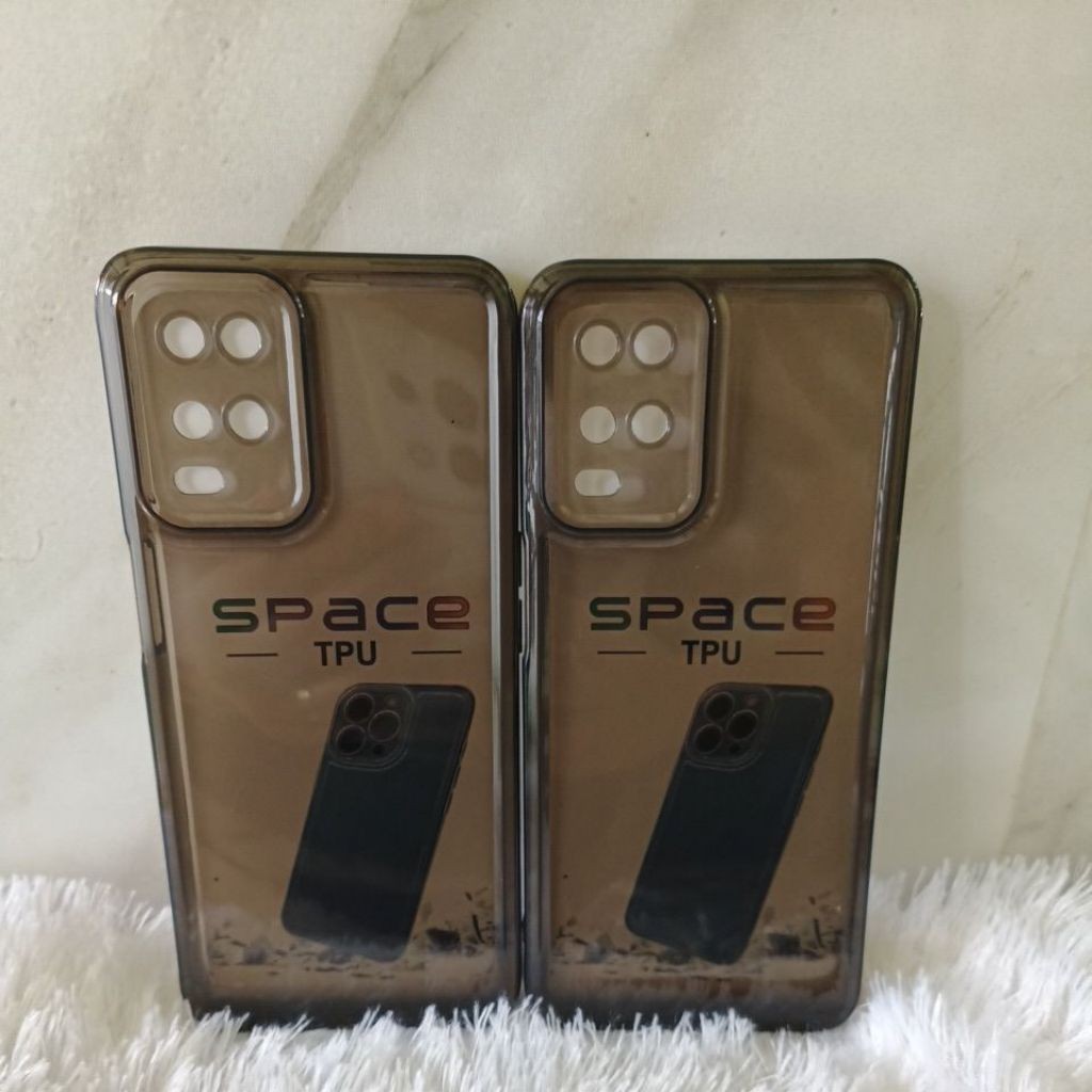 HYDRO Soft Case Transparan Clear Black OPPO A54 Casing Transparan Pelindung Camera