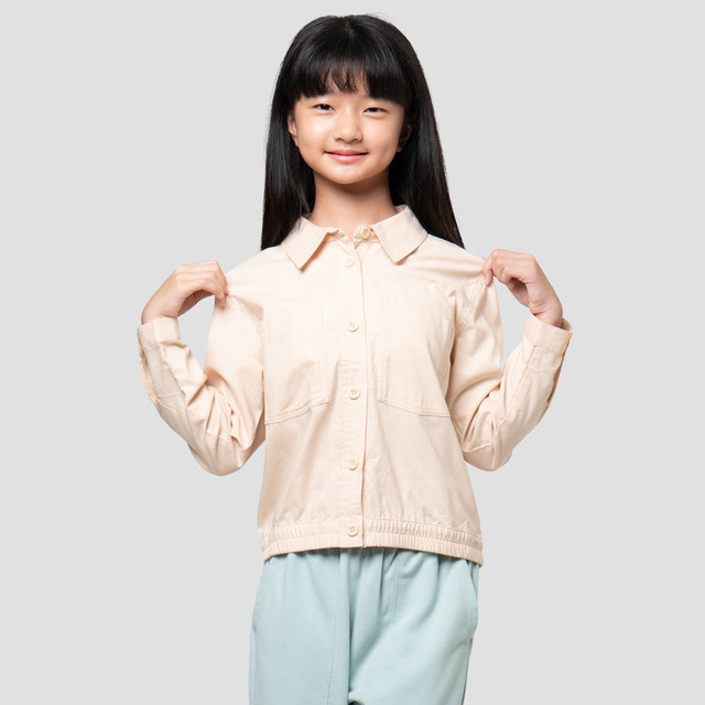 Nevada Slub Kantong Kemeja Anak Perempuan 123105050