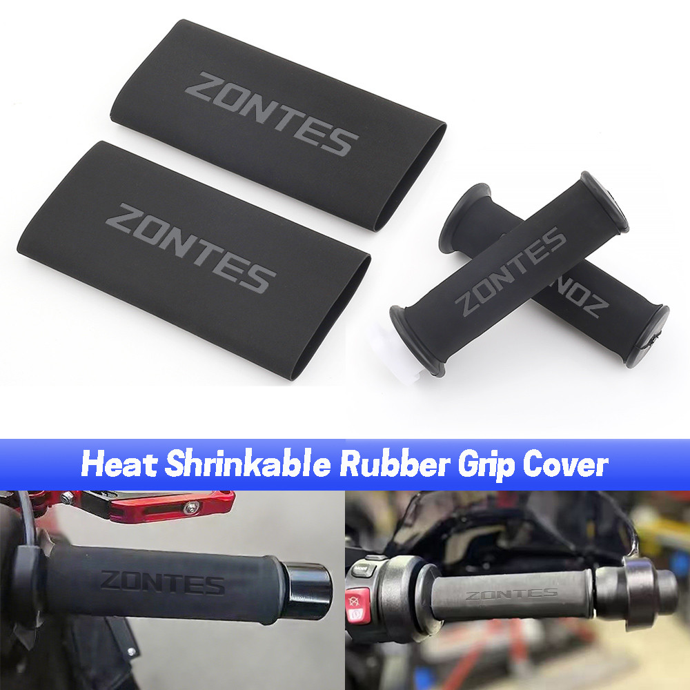 For Zontes ZT125M 125M 350M 350D 350S 350E all year Motorcycle Universal Heat Shrinkable Grip Cover 
