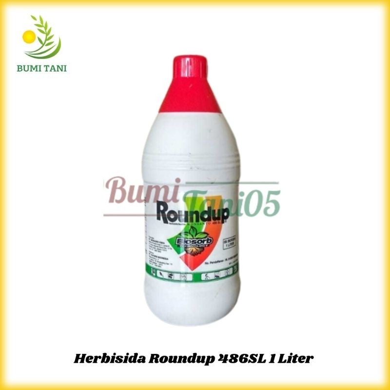 Roundup 486Sl Herbisida Racun Rumput Sistemik 1 Liter