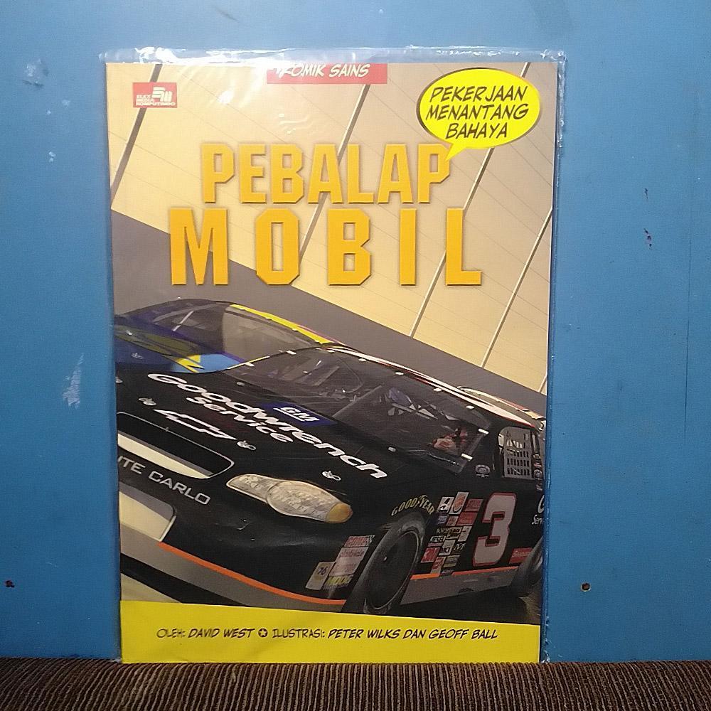 Buku Komik Sains Comic Anak Pekerjaan menantang Bahaya Pembalap Mobil