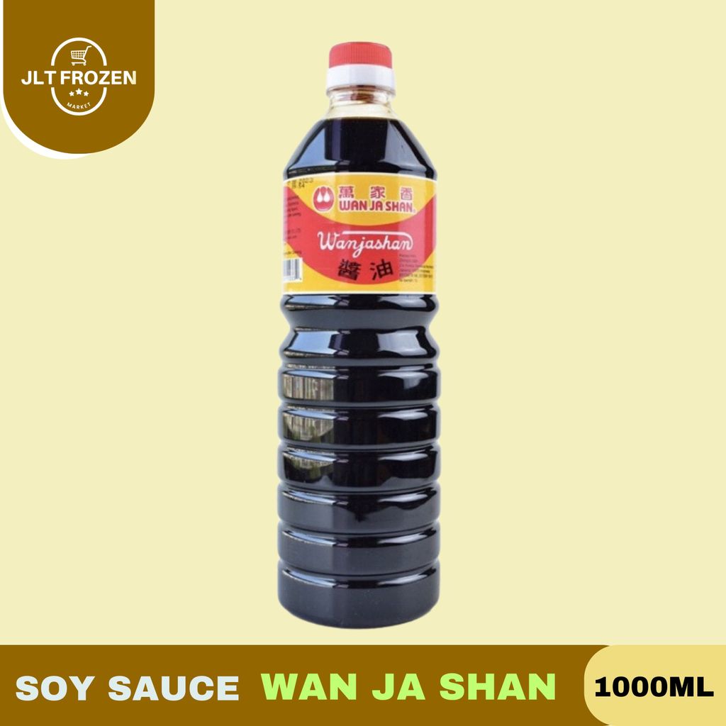 Wanjashan Soy Sauce / Kecap Asin Jepang / Kecap Asin Khas Jepang / Soy Sauce 1000ml