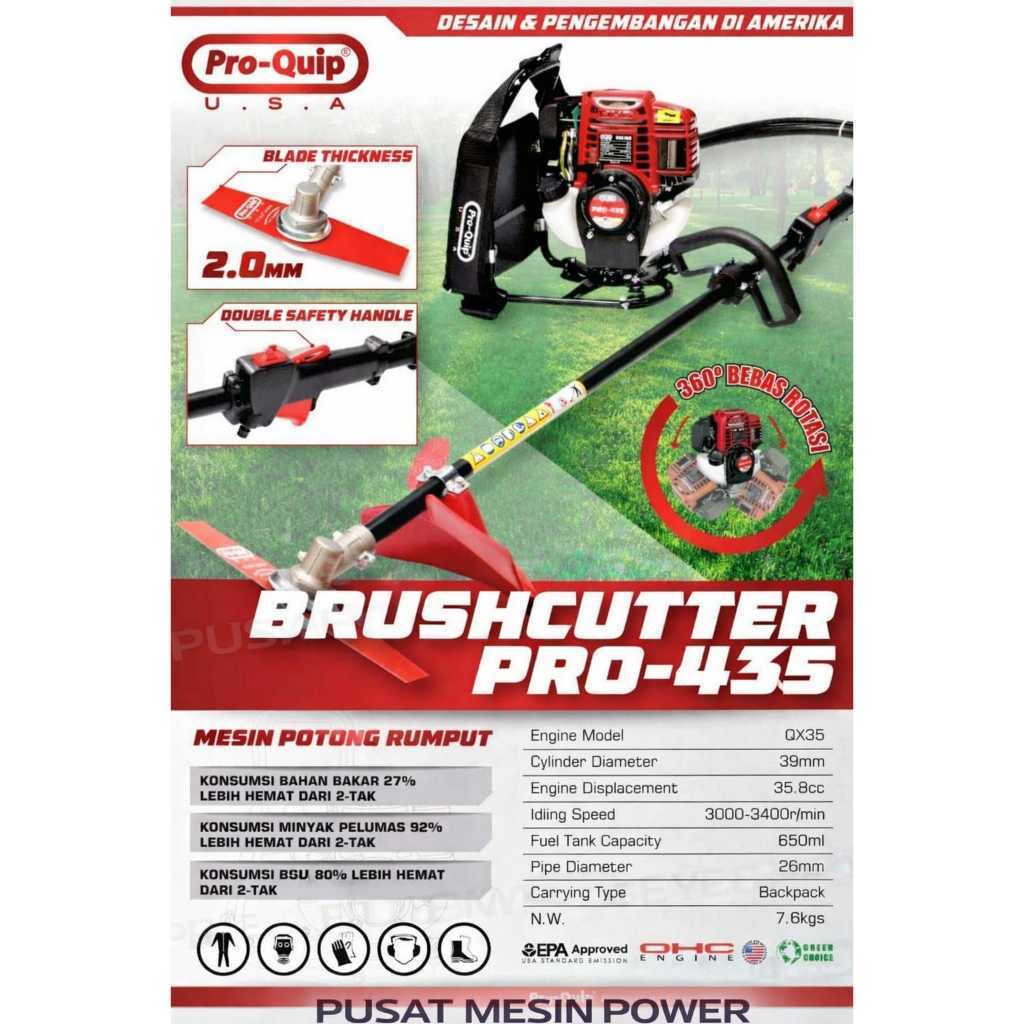 FULLSET LENGKAP BRUSH CUTTER 4TAK DAN 2TAK Mesin Potong Rumput PRO 435/388/328 SPR/PRO potong rumput