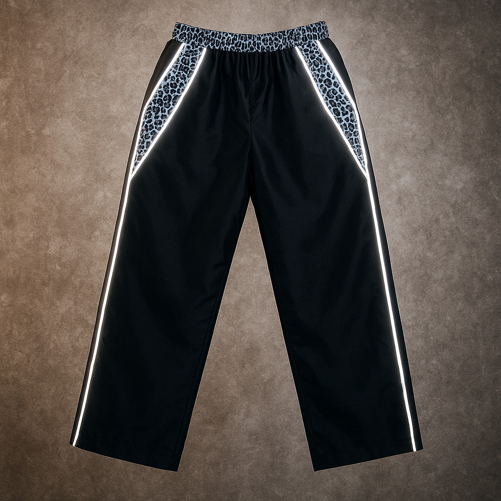 Atta Halilintar POLYESTER LEOPARD BAGGY PANTS BAGGY PANTS MOTIF -M Atta Halilintar