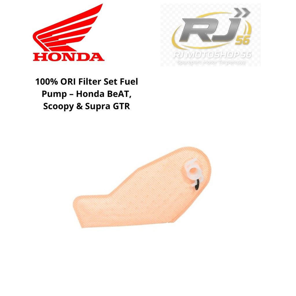 100% ORI Filter Set Fuel Pump – Honda BeAT, Scoopy & Supra GTR