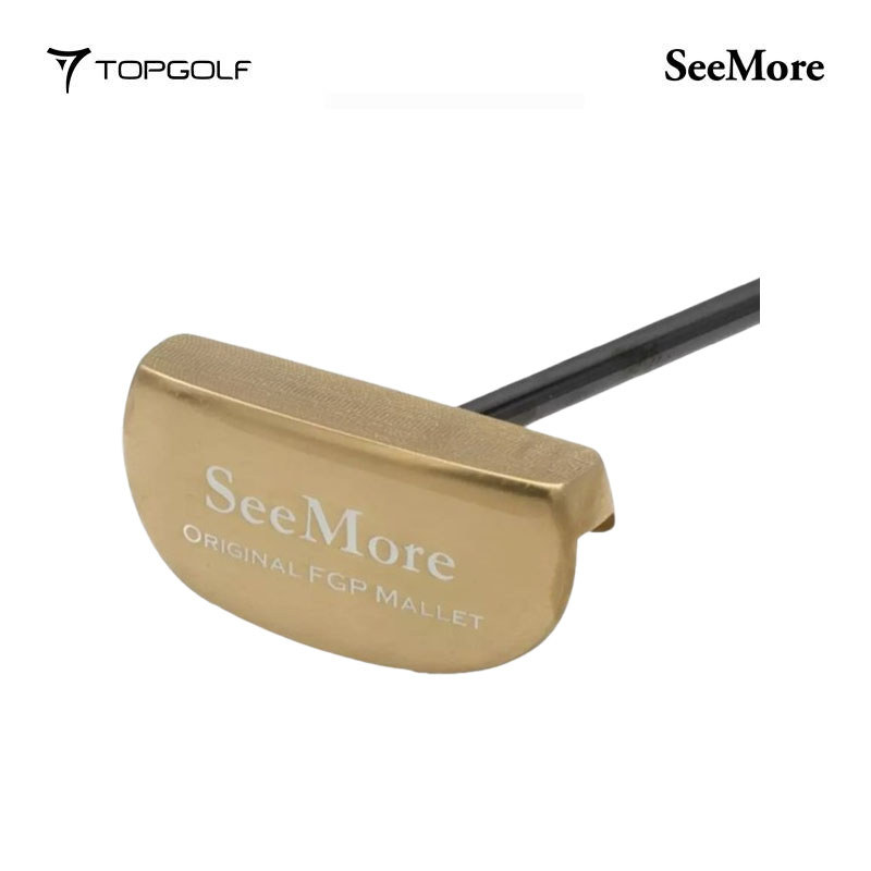 SEEMORE PUTTER BRONZE FGP MALLET P2510S #34