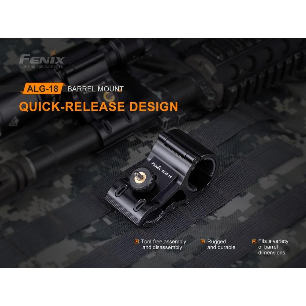 Fenix ALG-18 Flashlight Mount