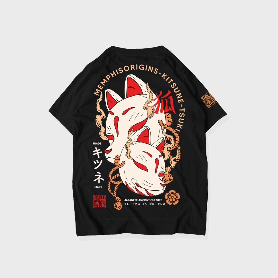 COD TSHIRT - KITSUNE TSUKI (black)