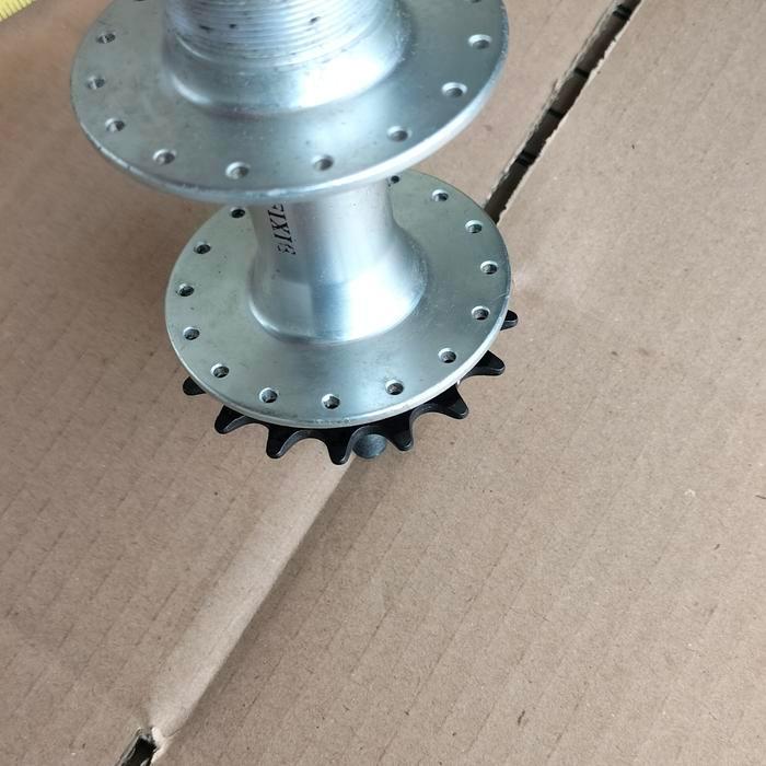 bos hub roda belakang sepeda lubang jari 32 alloy