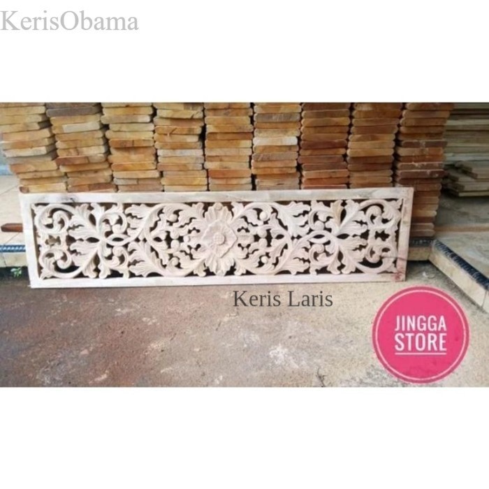 XY Ornamen Ukir Kayu Loster Kayu Ornamen Ukir Jalosi Tebeng Lisplang murah KL2