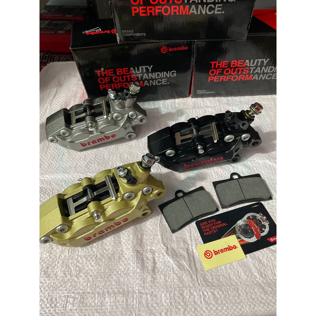 kaliper brembo 4piston big pot grey babet universal