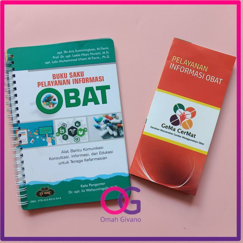 BUKU SAKU PELAYANAN INFORMASI OBAT - PIO - APOTEKER - FARMASI - BUKU SAKU KESEHATAN