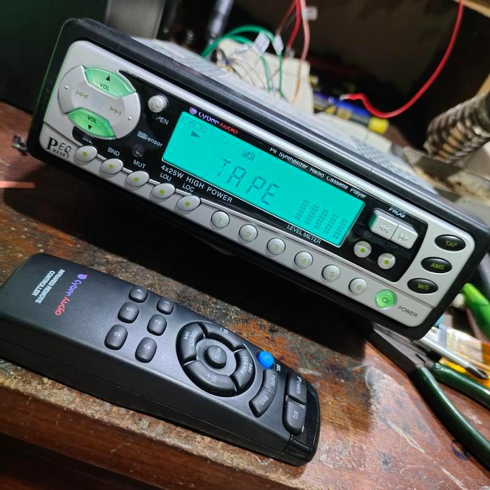 bekas normal tape radio fm mobil din head unit BEST