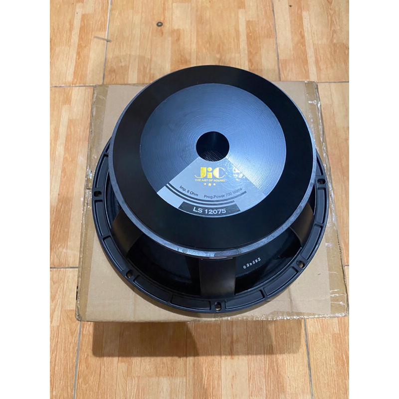 Speaker Jic LS12075 12inch LS 12075 12in middle low original