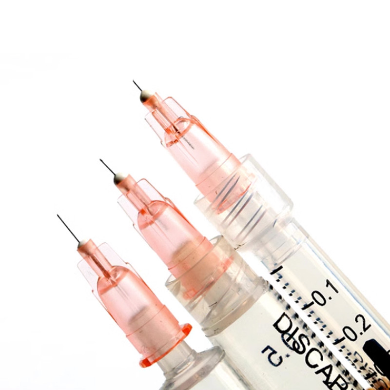 31G 4mm 6mm sposable Plastic Mecal 29G 33G 34G Beauty Painless Small Needle Sterile Injector Tattoo 