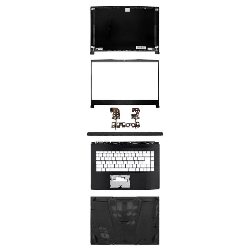 Laptop Cover LCD Back Cover Front Bezel Hinges For MSI Thin GF65 10SD 10UE GF65 10SDR MS-16W1/16W2 P