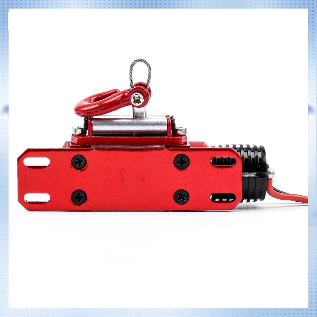 Metal Winch 110 Crawler Winch Wireless Remote Controller Receiver For 110 RC Crawler Truck Axial RC4