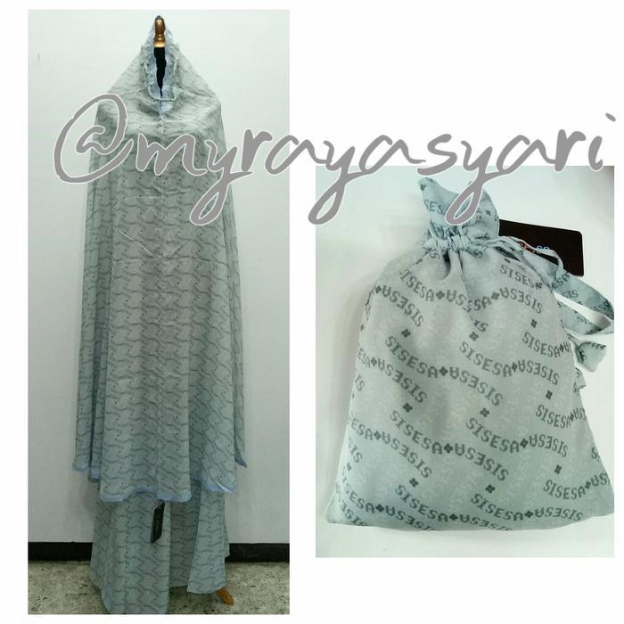 Mukena sisesa prayer set sakinah misty sky special price