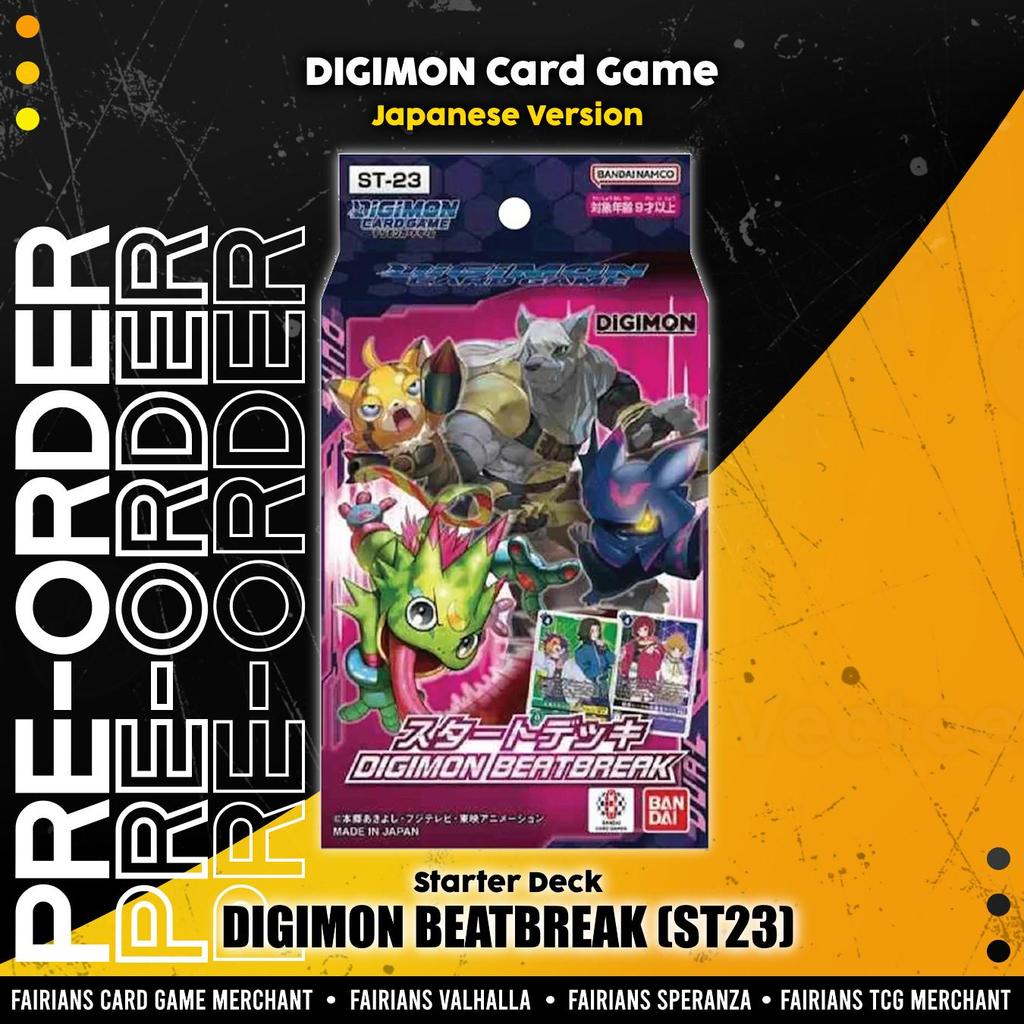 Digimon TCG Sealed Starter Deck Digimon Beatbreak ST23