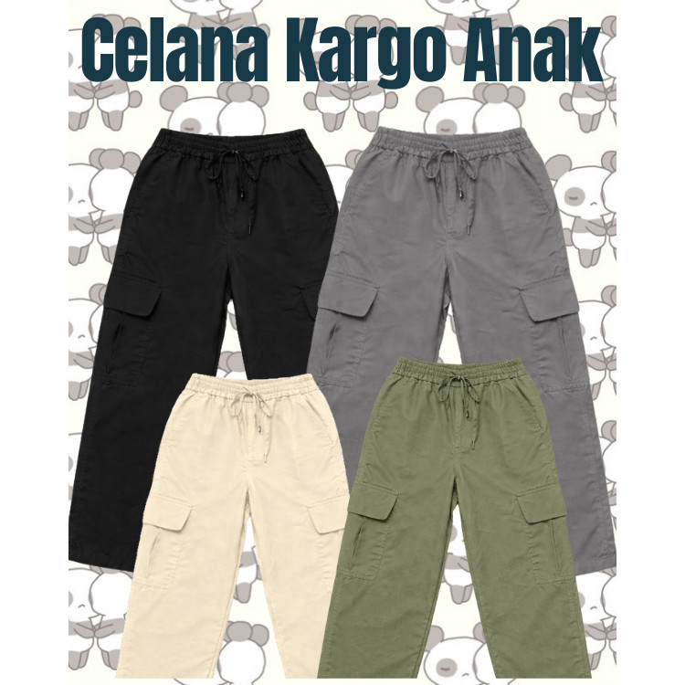 celana cargo anak junior/celana cargo biker,s anak tanggung