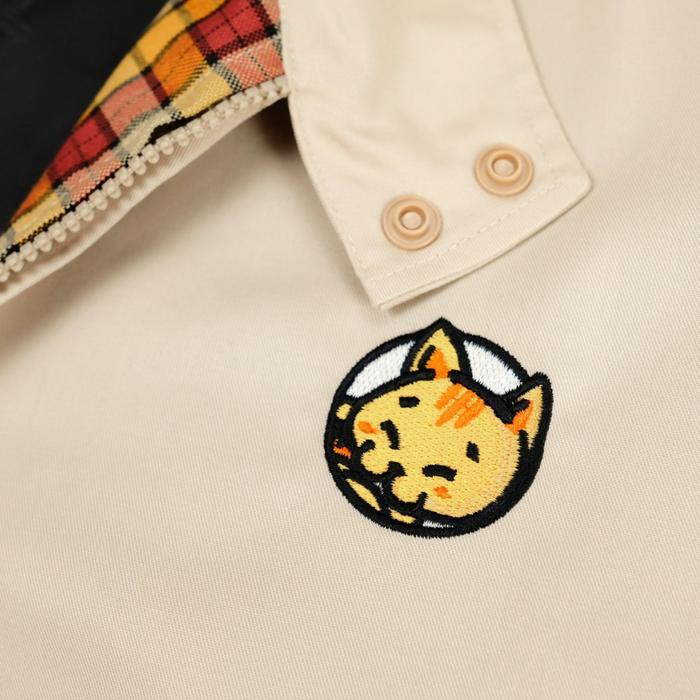 PROMO  CRSL Chilo Adopter Jacket | Cream | Jaket Harrington Unisex Pria Wanita | Jaket Motor Basic |