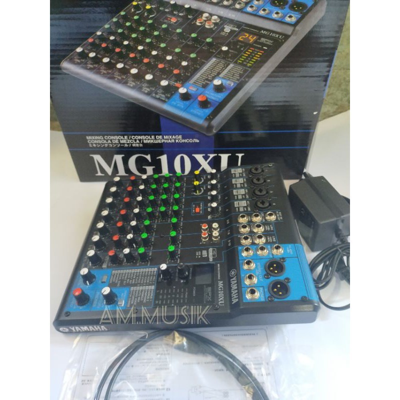 MIXER AUDIO YAMAHA MG10XU MIXER 10 CHANNEL MG 10 XU