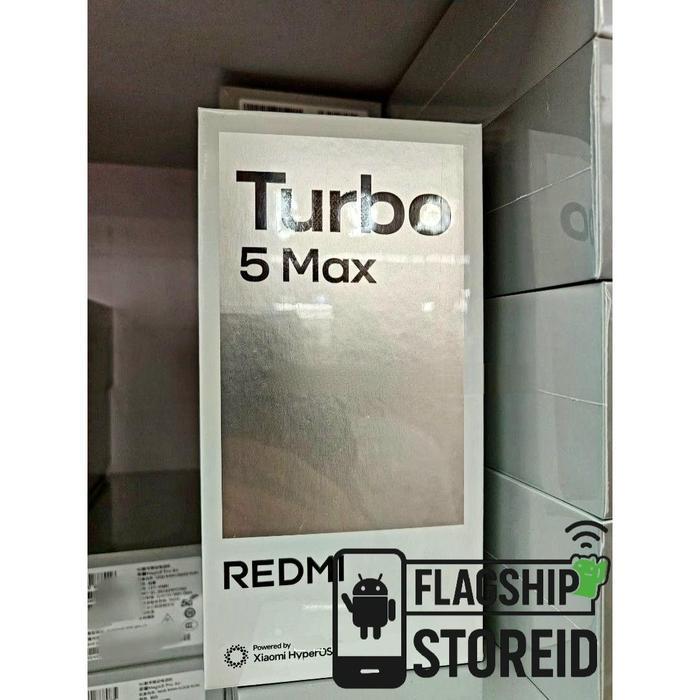 Redmi Turbo 5 Max Dimensity9500s 9000mAh 100W 50MP 256GB 512GB RAM 12GB 16GB - Hitam, 12GB / 256GB