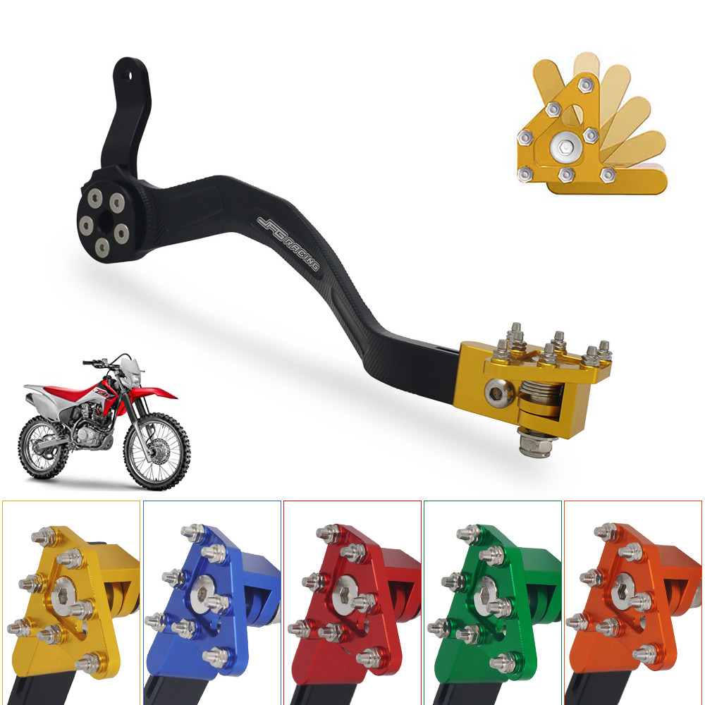 Motorcycle Foot Brake Lever CNC Forging Aluminum For HONDA CRF230F 2003-2017 2019 CRF150F 2003-2017 
