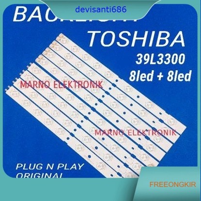 BL BACKLIGHT LED TOSHIBA 39L3300VJ 39 INCH TOSHIBA 39L3300